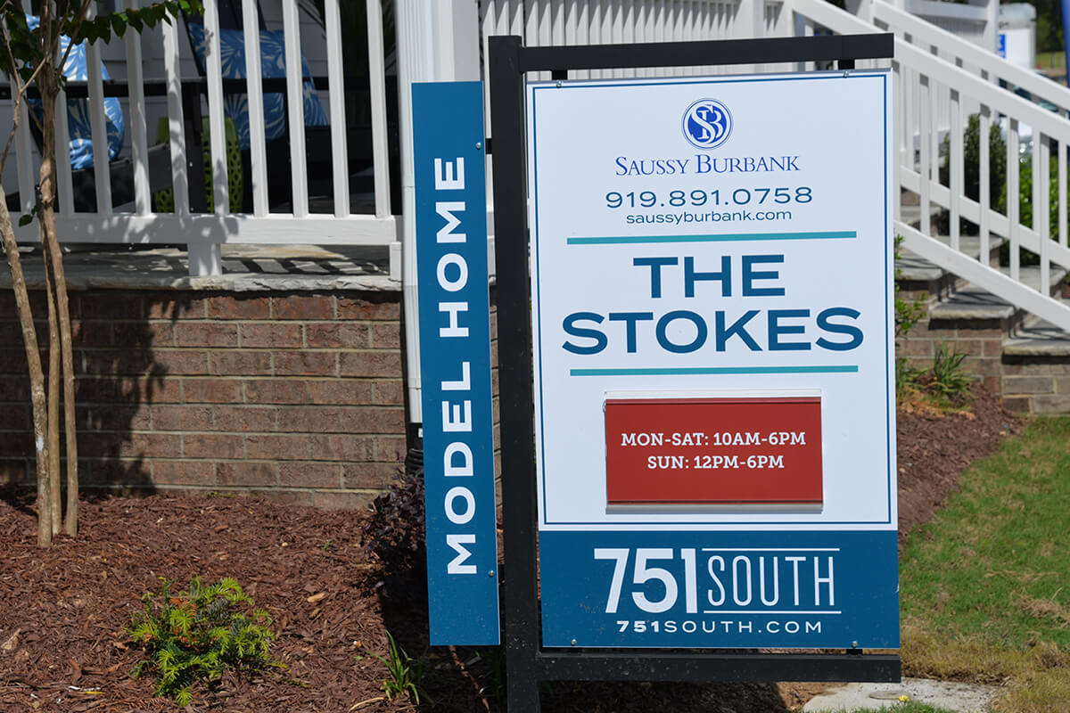 real estate marketing signage raleigh nc