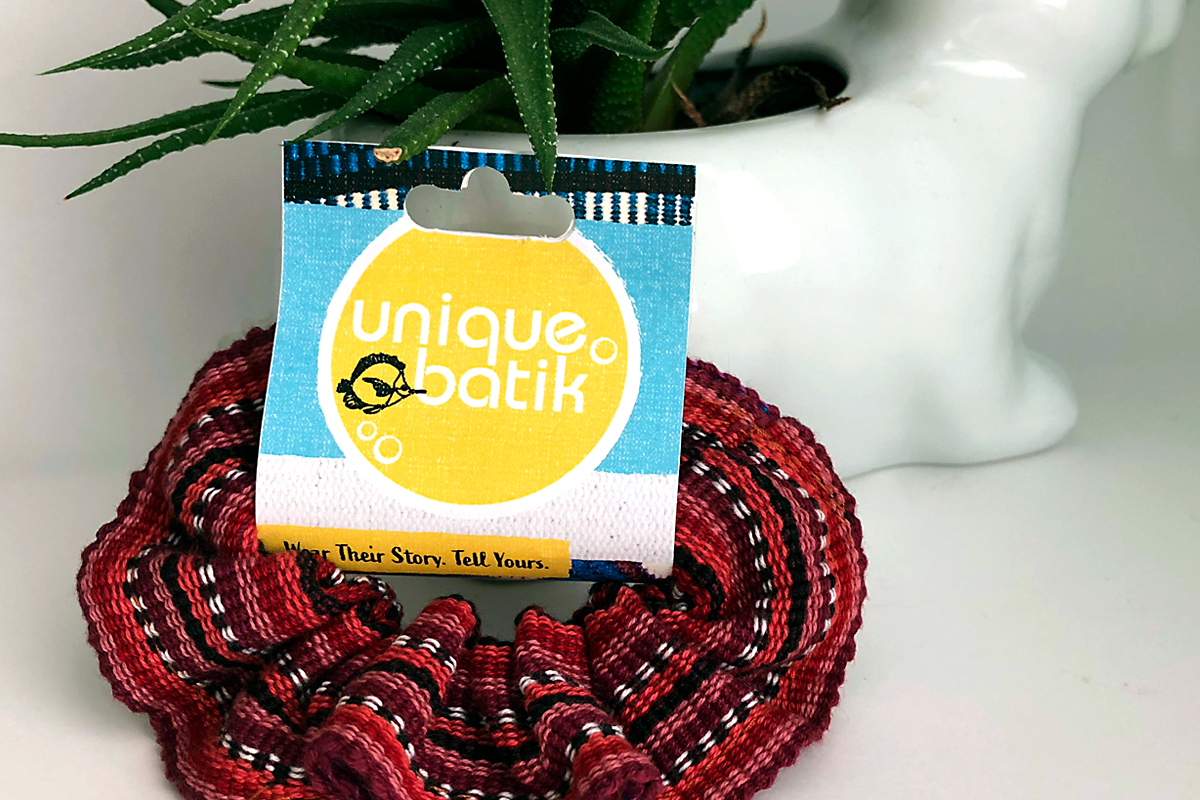 scrunchie tag design branding and design agency raleigh NC